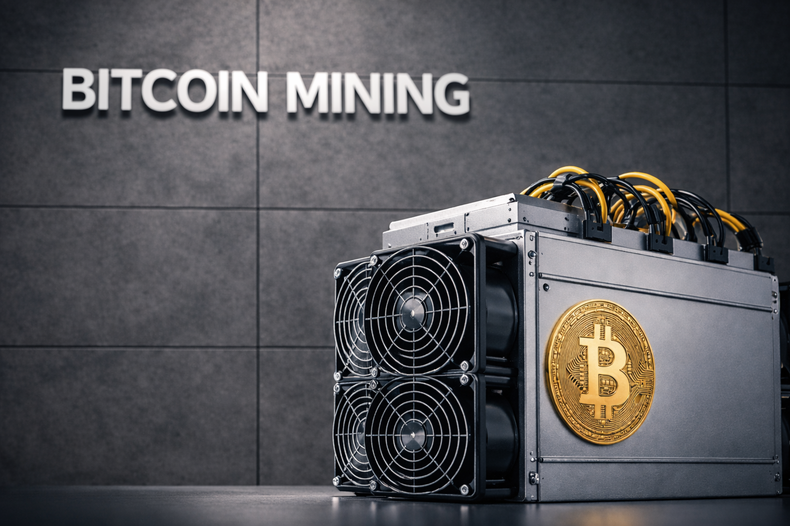 industrial bitcoin mining hosting facility with power distribution and cooling infrastructure