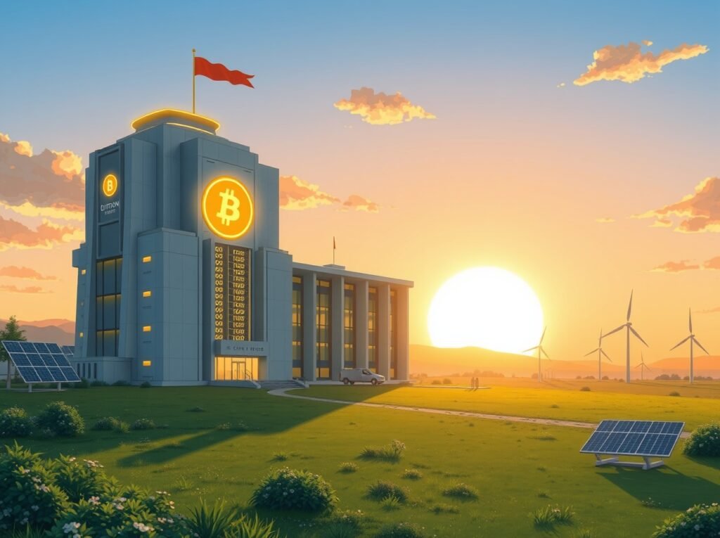 government bitcoin mining powered by state energy infrastructure
